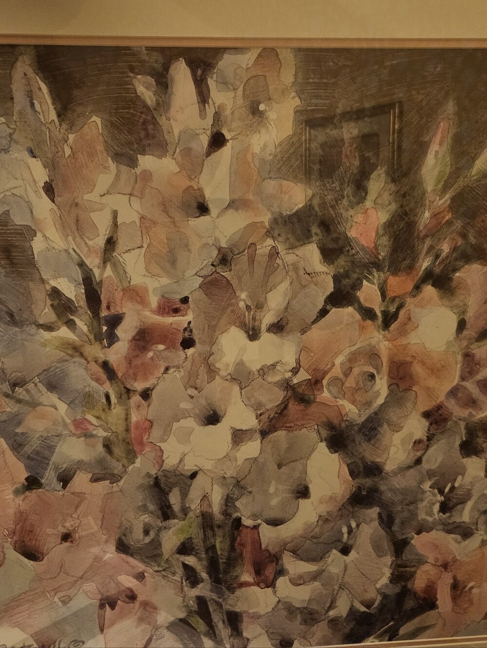 Floral Watercolor Wall Art Painting By JOSIE EDELL